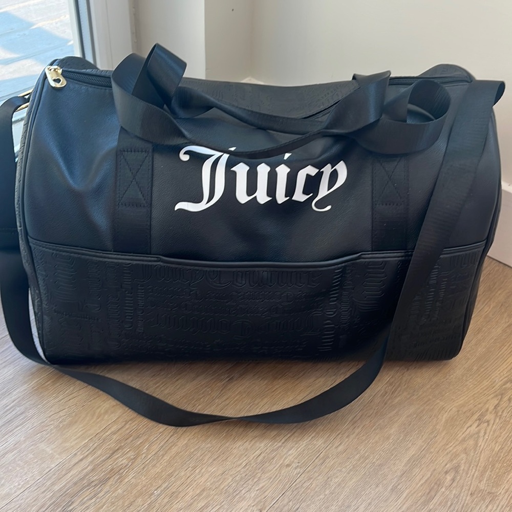 Used Juicy Couture logo duffel bag
